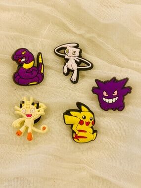 Pokemon Croc Charms, Jibbitz - Set #27